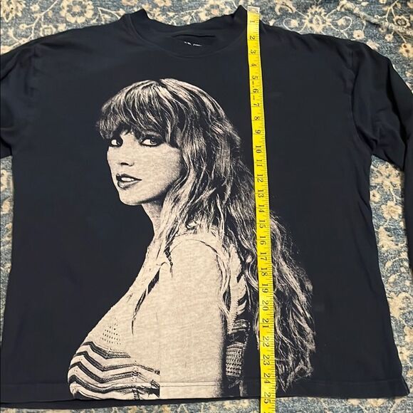 Taylor Swift Blue The Eras Tour Graphic Long Sleeve Shirt - Picture 7 of 7